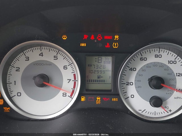 44445751 :رقم المزاد ، JF1GPAC68E8223756 vin ، 2014 Subaru Impreza 2.0i Premium مزاد بيع