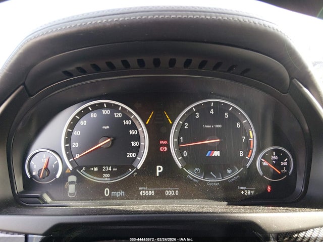 44445972 :رقم المزاد ، 5YMKW8C56G0R43685 vin ، 2016 Bmw X6 M مزاد بيع