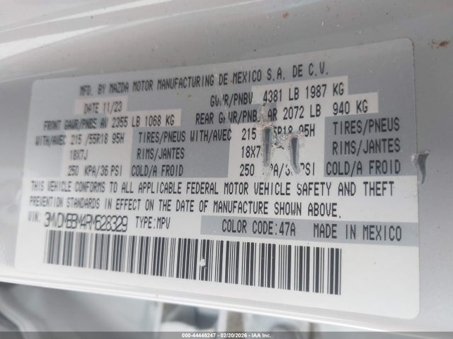 2024 MAZDA CX-30 3MVDMBBM4RM628329 Photo 8