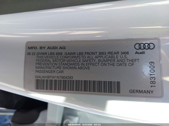Audi Rs E-tron Gt Quattro 2022 WAUAHBFW1N7904293 Image 9