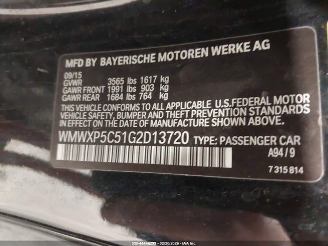 2016 MINI HARDTOP WMWXP5C51G2D13720 Photo 8