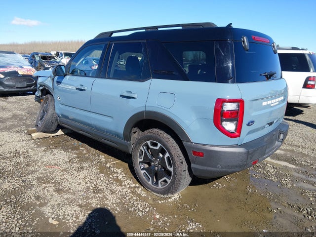 Aukcja sprzedaży 2021 Ford Bronco Sport Outer Banks, vin: 3FMCR9C65MRA95387, numer aukcji: 44446347