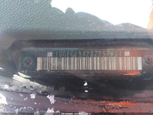 2008 CHEVROLET SILVERADO 1500 1GCEC19X28Z257154 Photo 8