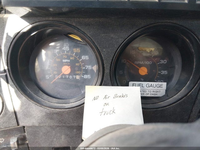 Продажа на аукционе авто 1988 Gmc Fa-2 Foam Aerial, vin: IGDS7D4YOJV523885, номер лота: 44446672