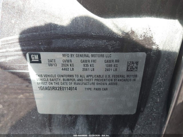 2014 CADILLAC ATS 1G6AG5RX2E0114914 Photo 8