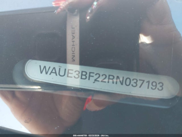 WAUE3BF22RN037193 Audi A6 Premium Plus 45 Tfsi Quattro S Tronic