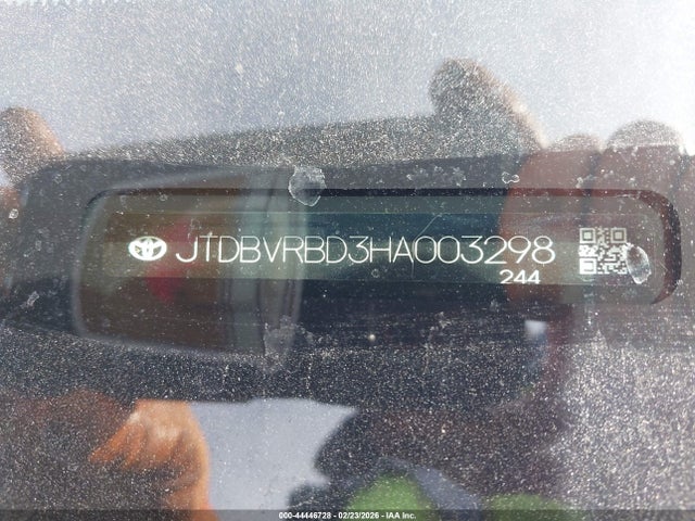 JTDBVRBD3HA003298 Toyota Mirai