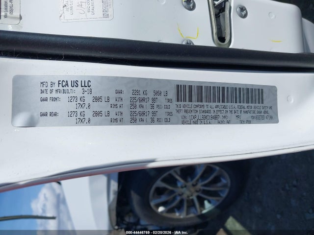 1C4PJLLB3KD184887 Jeep Cherokee Latitude Plus Fwd
