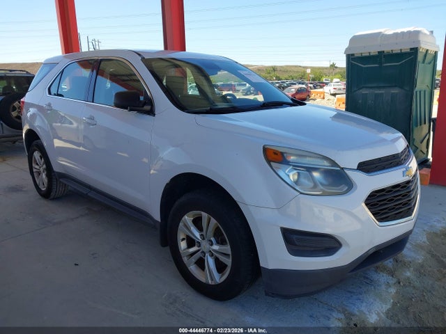 2016 Chevrolet Equinox Ls მანქანა იყიდება აუქციონზე, vin: 2GNALBEK1G1188941, აუქციონის ნომერი: 44446774