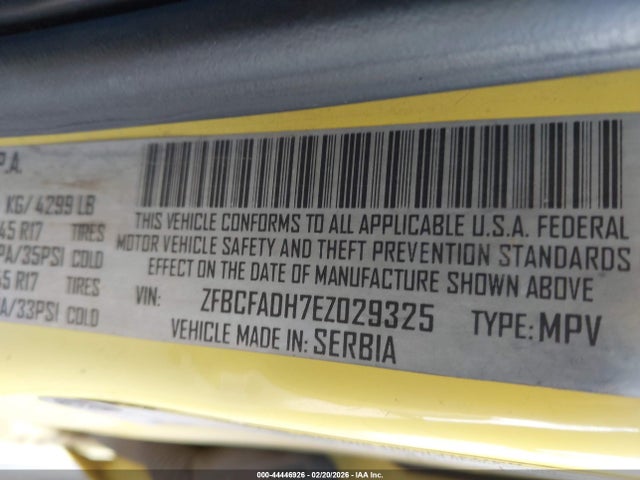 2014 FIAT 500L ZFBCFADH7EZ029325 Photo 8