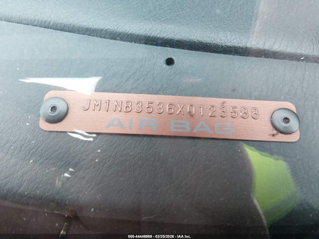 Продаж на аукціоні авто 1999 Mazda Mx-5 Miata Leather Pkg/popular Equipment Pkg/sports Pkg/touring Pkg, vin: JM1NB3536X0123588, номер лоту: 44446969