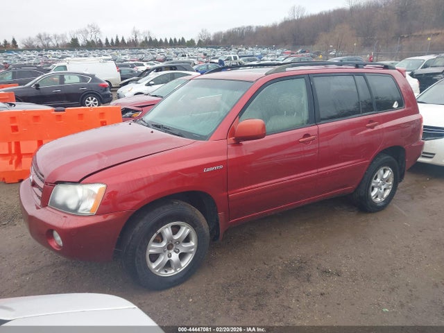 2002 TOYOTA HIGHLANDER JTEHF21A520063758 Photo 1
