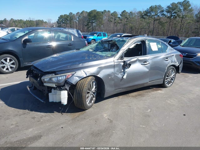 Продажа на аукционе авто 2018 Infiniti Q50 3.0t Luxe, vin: JN1EV7AP8JM359895, номер лота: 44447157