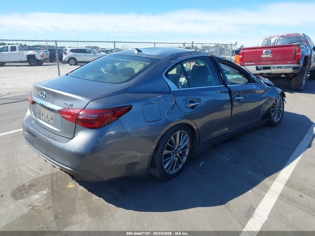 Продажа на аукционе авто 2018 Infiniti Q50 3.0t Luxe, vin: JN1EV7AP8JM359895, номер лота: 44447157