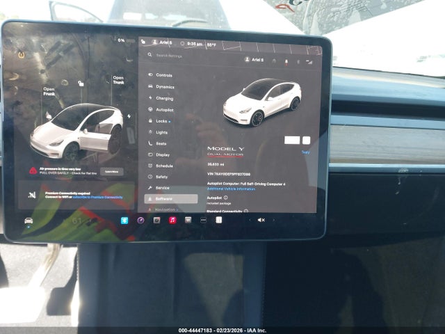 2023 TESLA MODEL Y 7SAYGDEF5PF837098 Photo 6