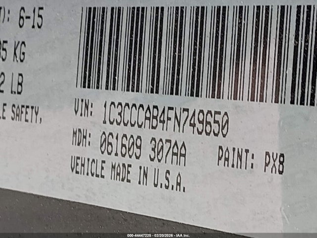 2015 CHRYSLER 200 1C3CCCAB4FN749650 Photo 8