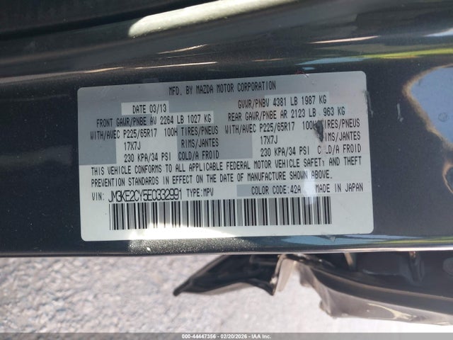 Mazda Cx-5 Touring 2014 JM3KE2CY5E0332991 Image 9