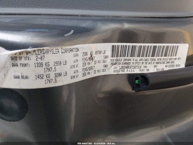 2007 JEEP GRAND CHEROKEE 1J8GS48K87C607318 Photo 8
