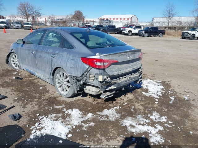 44447389 :رقم المزاد ، 5NPE34AF2HH580339 vin ، 2017 Hyundai Sonata Limited مزاد بيع