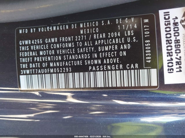 3VWTT7AU0FM052293 Volkswagen Golf Gti 2.0t Se 2-door