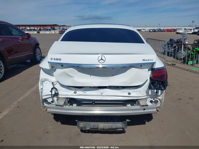 2024 Mercedes-benz S 580 4matic მანქანა იყიდება აუქციონზე, vin: W1K6G7GB9RA263056, აუქციონის ნომერი: 44447438