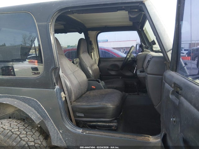 2002 Jeep Wrangler X მანქანა იყიდება აუქციონზე, vin: 1J4FA39S02P726457, აუქციონის ნომერი: 44447494