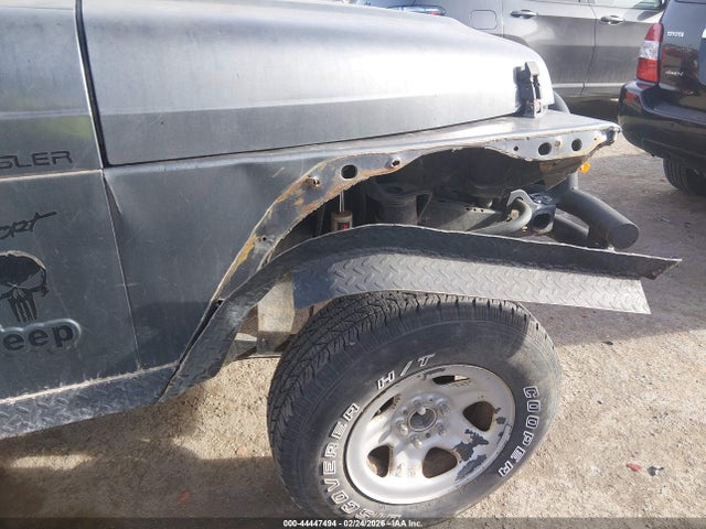2002 Jeep Wrangler X მანქანა იყიდება აუქციონზე, vin: 1J4FA39S02P726457, აუქციონის ნომერი: 44447494