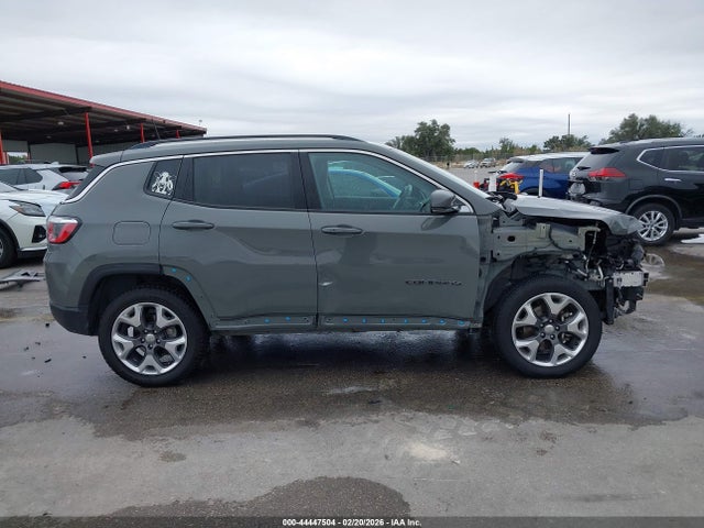 44447504 :رقم المزاد ، 3C4NJDCB0LT178442 vin ، 2020 Jeep Compass Limited 4x4 مزاد بيع