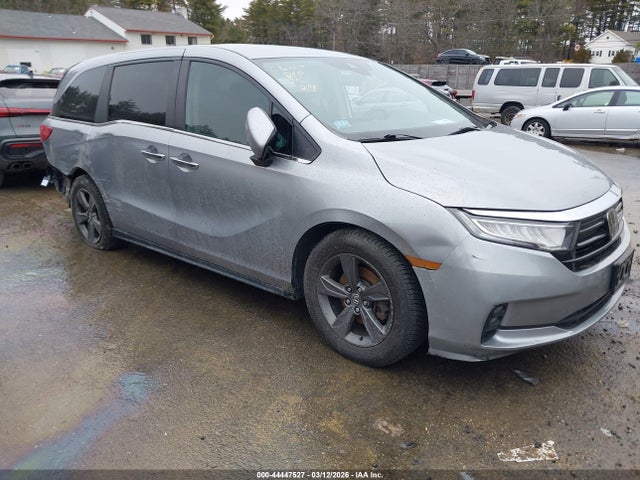 44447527 :رقم المزاد ، 5FNRL6H52MB036359 vin ، 2021 Honda Odyssey Ex مزاد بيع