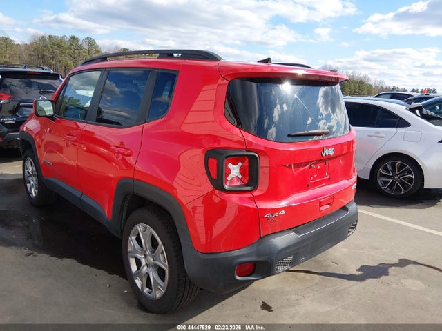 Aukcja sprzedaży 2019 Jeep Renegade Latitude 4x4, vin: ZACNJBBB5KPK20824, numer aukcji: 44447529