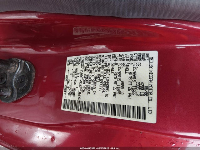 2000 NISSAN FRONTIER 1N6DD21S0YC432984 Photo 8