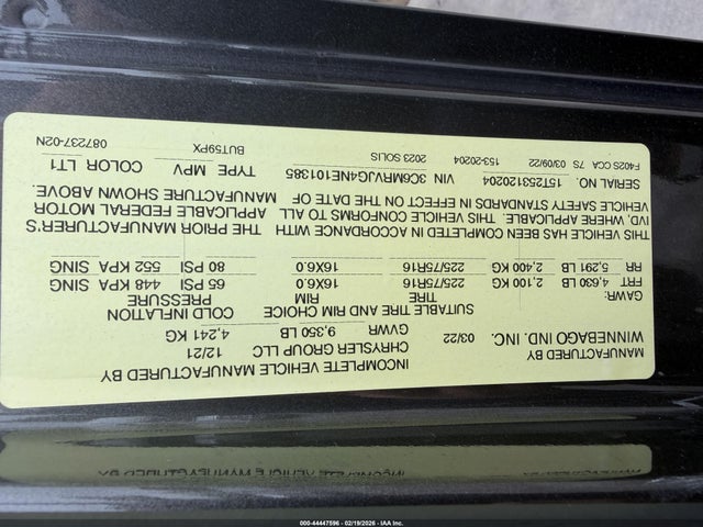 2022 RAM PROMASTER 3500 3C6MRVJG4NE101385 Photo 8