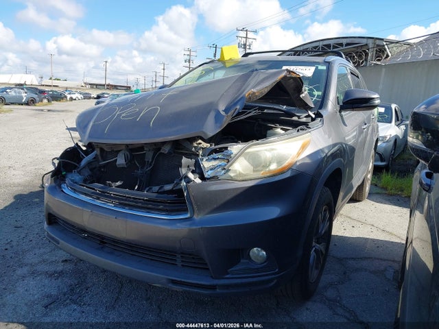 5TDKKRFHXFS105770 Toyota Highlander Xle V6