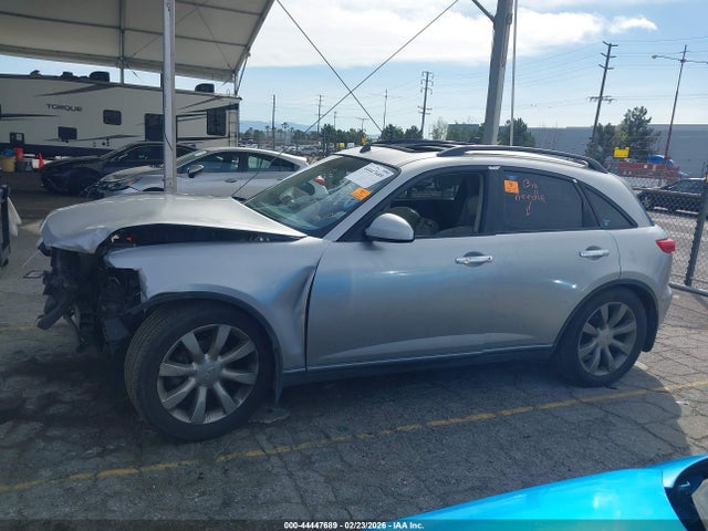 Aukcja sprzedaży 2003 Infiniti Fx45, vin: JNRBS08W63X002505, numer aukcji: 44447689