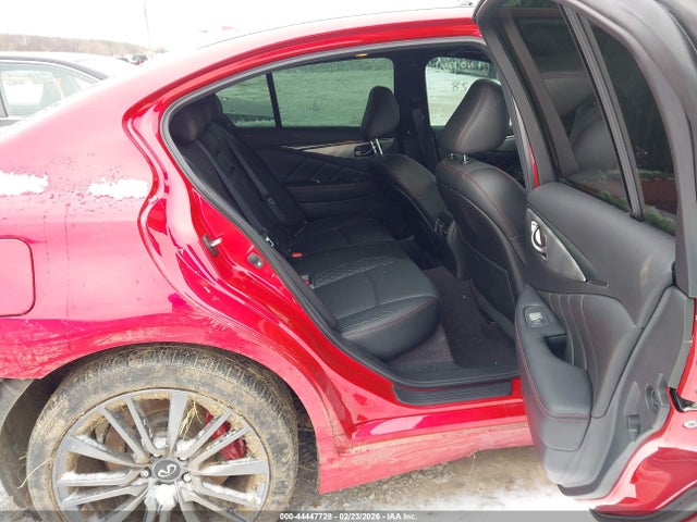 2023 Infiniti Q50 Red Sport 400 Awd მანქანა იყიდება აუქციონზე, vin: JN1FV7DR6PM590028, აუქციონის ნომერი: 44447728