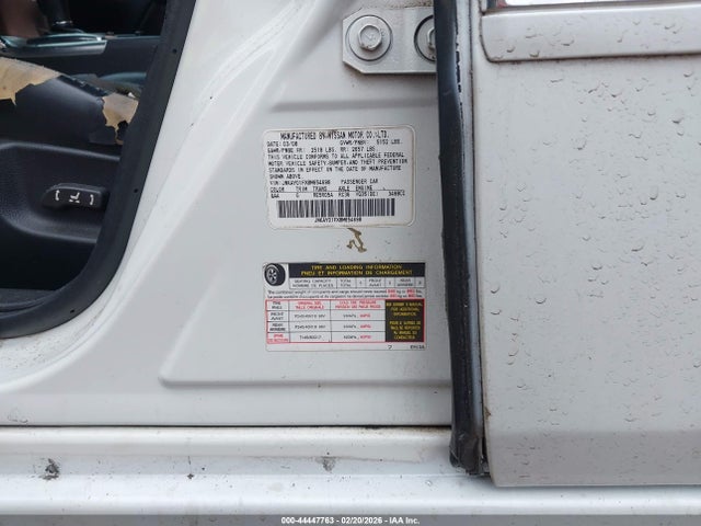 44447763 :رقم المزاد ، JNKAY01FX8M654698 vin ، 2008 Infiniti M35x مزاد بيع