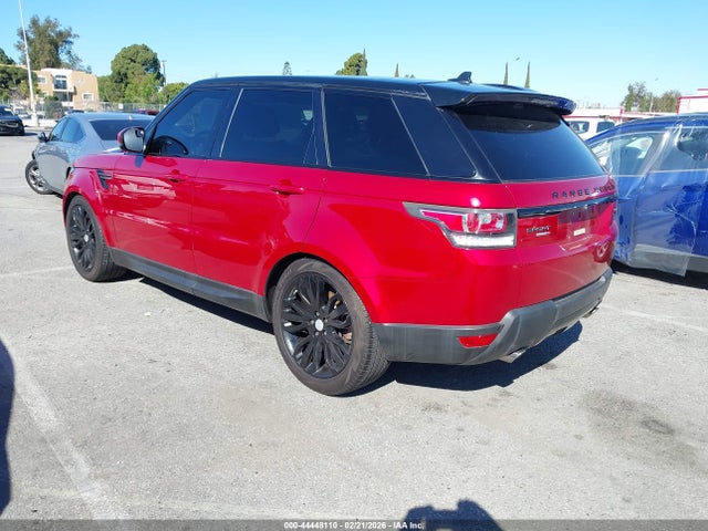 2016 LAND ROVER RANGE ROVER SPORT SALWG2PF5GA116089 Photo 2