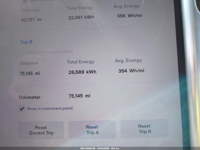 44448148 :رقم المزاد ، 5YJXCBE20HF076035 vin ، 2017 Tesla Model X 100d/75d/90d مزاد بيع