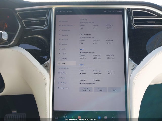 44448148 :رقم المزاد ، 5YJXCBE20HF076035 vin ، 2017 Tesla Model X 100d/75d/90d مزاد بيع