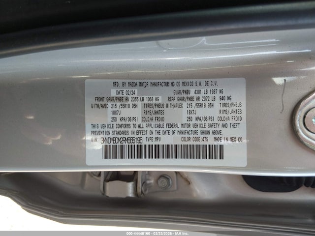 Aukcja sprzedaży 2024 Mazda Cx-30 2.5 S Premium Package, vin: 3MVDMBDM2RM665196, numer aukcji: 44448160