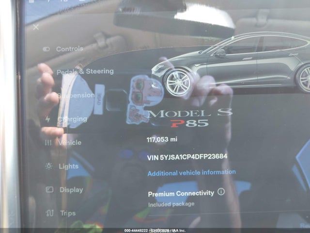 Продаж на аукціоні авто 2013 Tesla Model S Performance, vin: 5YJSA1CP4DFP23684, номер лоту: 44448222