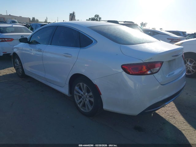 2016 Chrysler 200 Limited მანქანა იყიდება აუქციონზე, vin: 1C3CCCAB6GN143994, აუქციონის ნომერი: 44448290