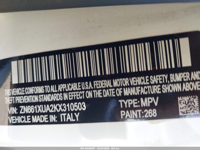 2019 MASERATI LEVANTE ZN661XUA2KX310503 Photo 8