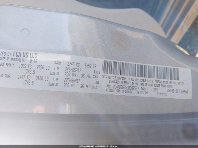 Dodge Grand Caravan Se Plus 2016 2C4RDGBG5GR387577 Image 9