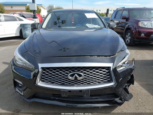2021 Infiniti Q50 Pure მანქანა იყიდება აუქციონზე, vin: JN1EV7AP2MM705797, აუქციონის ნომერი: 44448454