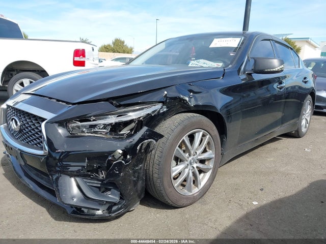 2021 Infiniti Q50 Pure მანქანა იყიდება აუქციონზე, vin: JN1EV7AP2MM705797, აუქციონის ნომერი: 44448454