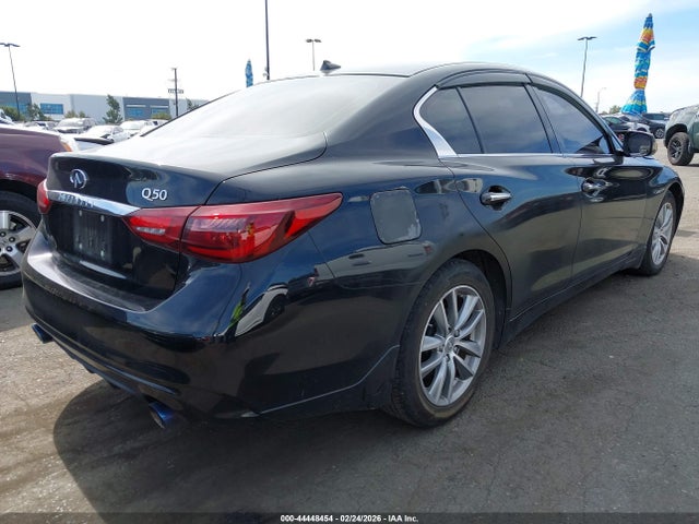 2021 Infiniti Q50 Pure მანქანა იყიდება აუქციონზე, vin: JN1EV7AP2MM705797, აუქციონის ნომერი: 44448454
