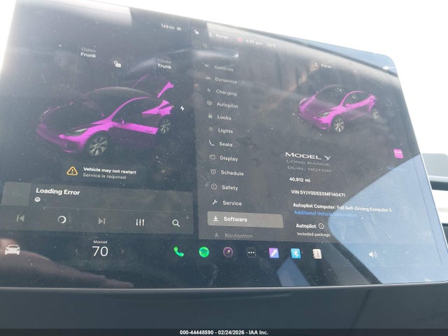 2021 TESLA MODEL Y 5YJYGDEE0MF140471 Photo 6