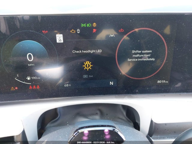 44448658 :رقم المزاد ، KM8JEDD11SU353919 vin ، 2025 Hyundai Tucson Hybrid Limited مزاد بيع