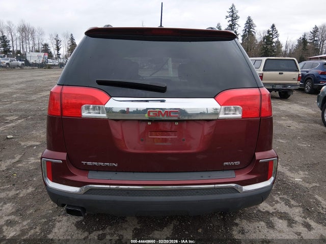 2016 Gmc Terrain Slt მანქანა იყიდება აუქციონზე, vin: 2GKFLUEK6G6192436, აუქციონის ნომერი: 44448660